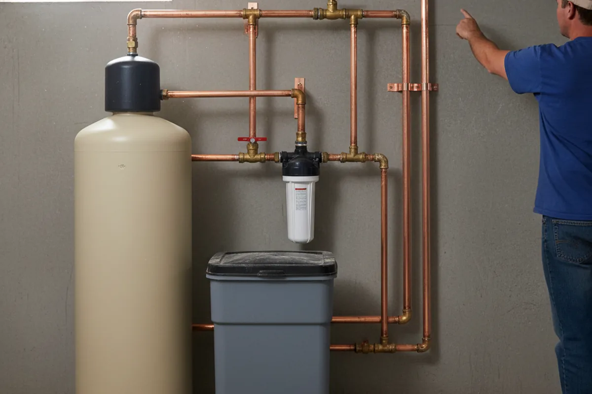 Whole-house water treatment system installed in Carrollton